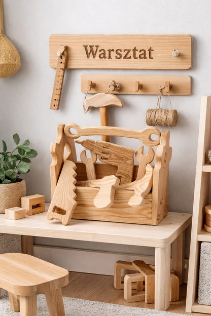 Wooden Toolbox & Tool Set Scroll Saw Patterns: Diy Woodworking Plans (PDF, SVG,DXF)