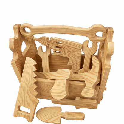 Wooden Toolbox & Tool Set Scroll Saw Patterns: Diy Woodworking Plans (PDF, SVG,DXF)