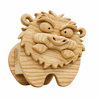 Wooden Beaver no.1 Design for Unique Home & Garden Decoration | PDF | SVG | DXF | Scroll Saw