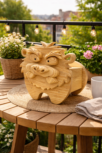 Wooden Beaver no.1 Design for Unique Home & Garden Decoration | PDF | SVG | DXF | Scroll Saw