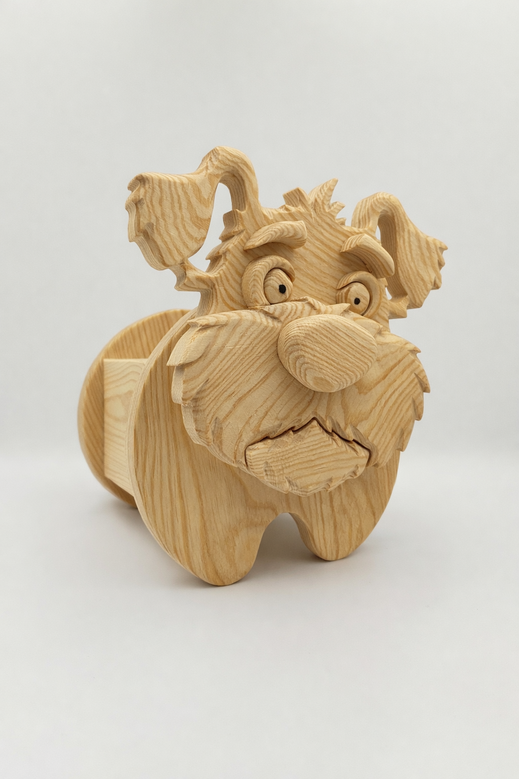 Wooden Dog no.20  Planter & Money Box | Woodworking PDF/SVG/DXF