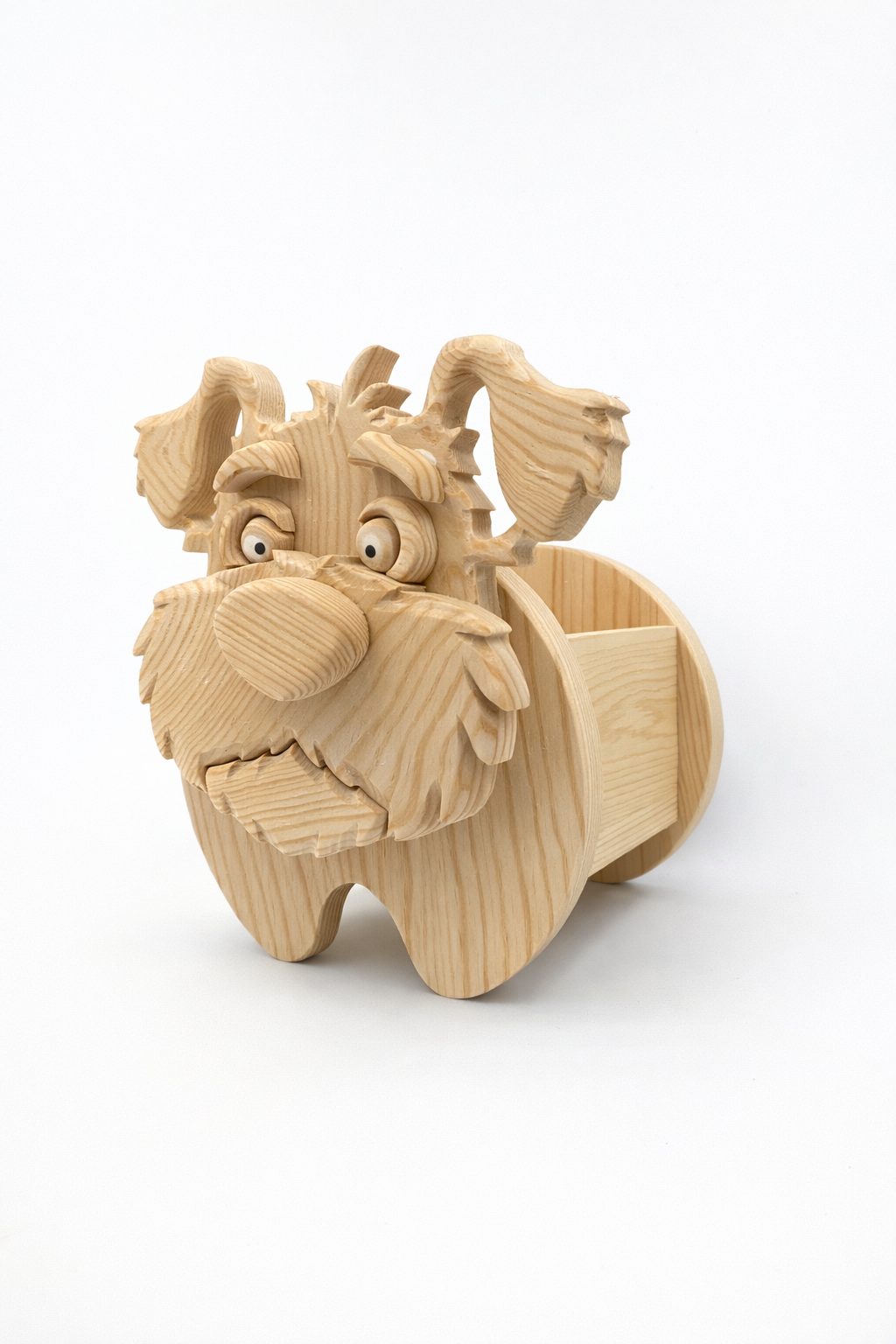 Wooden Dog no.20  Planter & Money Box | Woodworking PDF/SVG/DXF