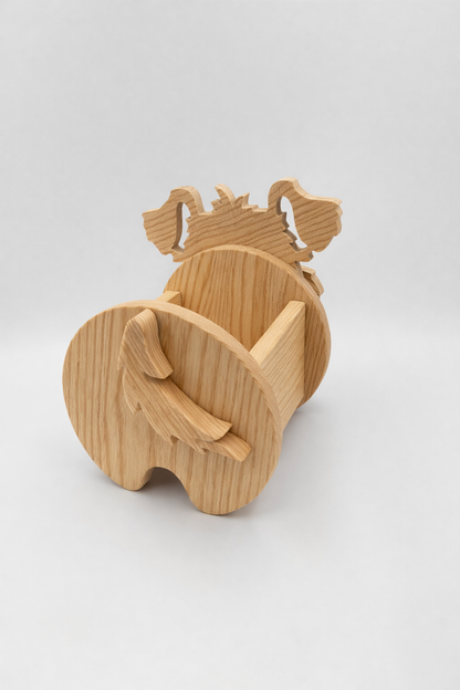 Wooden Dog no.20  Planter & Money Box | Woodworking PDF/SVG/DXF