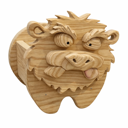 Wooden Beaver no.1 Design for Unique Home & Garden Decoration | PDF | SVG | DXF | Scroll Saw