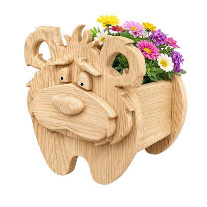 Wooden Bear no.5 Design for Unique Home & Garden Decoration | PDF | SVG | DXF | Scroll Saw