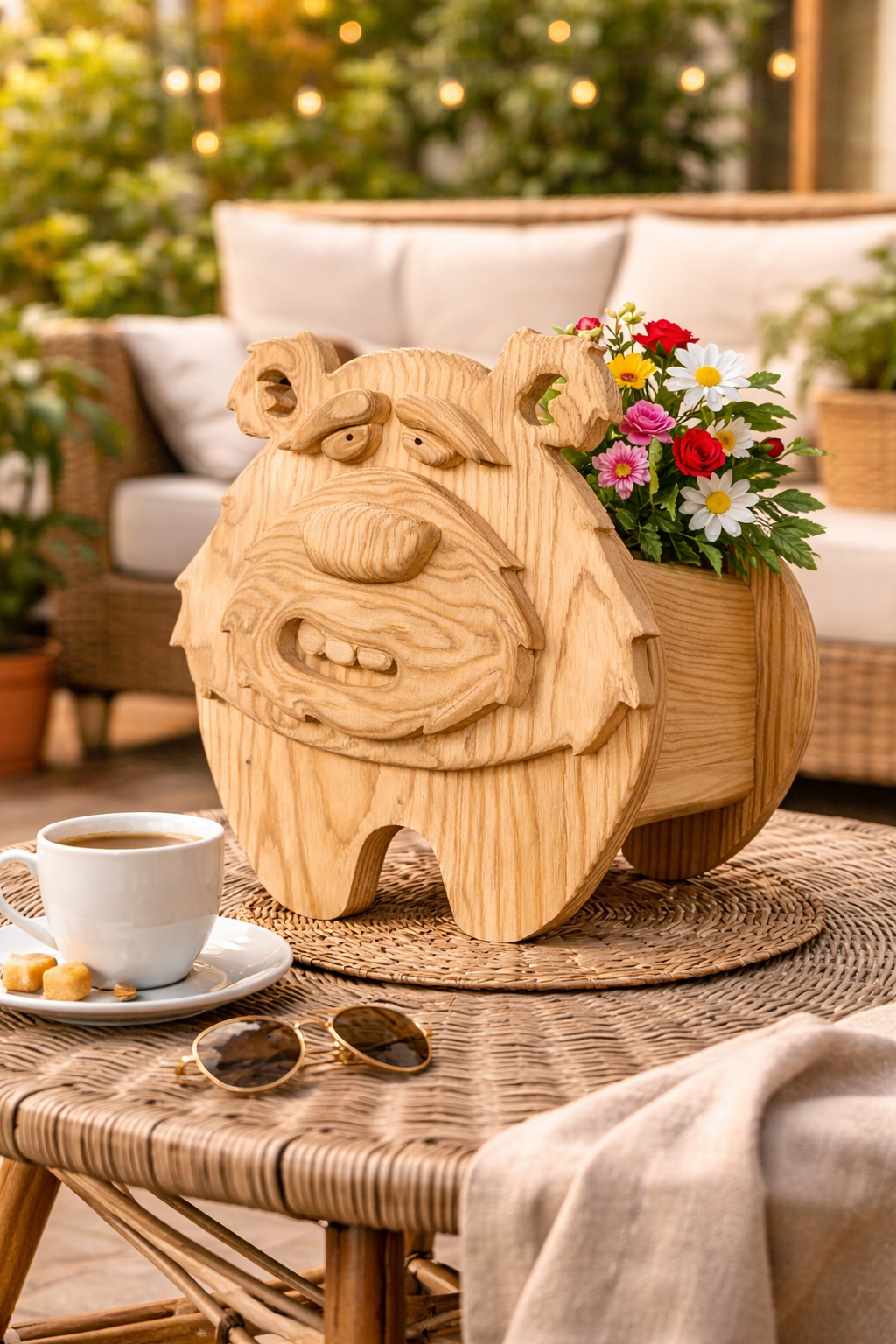Wooden Bear no.6 Design for Unique Home & Garden Decoration | PDF | SVG | DXF | Scroll Saw