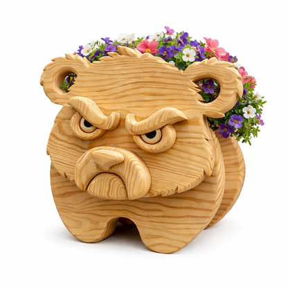Wooden Bear no.3 Design for Unique Home & Garden Decoration | PDF | SVG | DXF | Scroll Saw