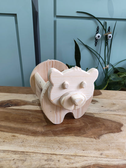 Woodworking Bear no.1 Design for Unique Home & Garden Decoration | PDF | SVG | DXF | Scroll Saw