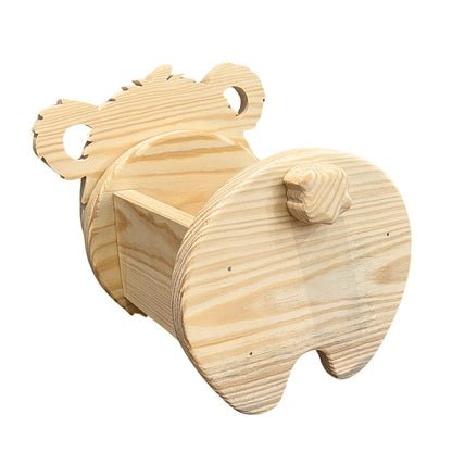 Wooden Bear no.3 Design for Unique Home & Garden Decoration | PDF | SVG | DXF | Scroll Saw