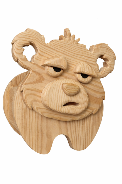 Wooden Bear no.7 Design for Unique Home & Garden Decoration | PDF | SVG | DXF | Scroll Saw