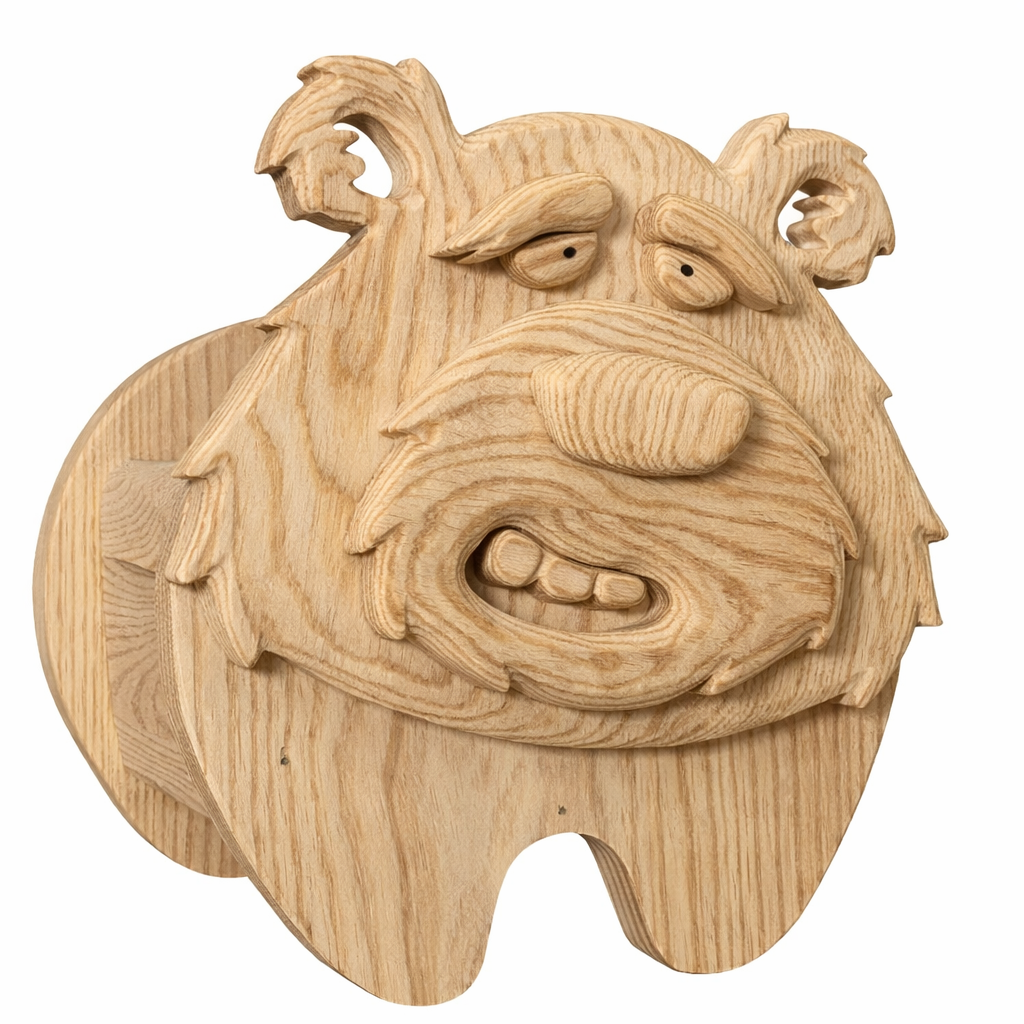Wooden Bear no.6 Design for Unique Home & Garden Decoration | PDF | SVG | DXF | Scroll Saw