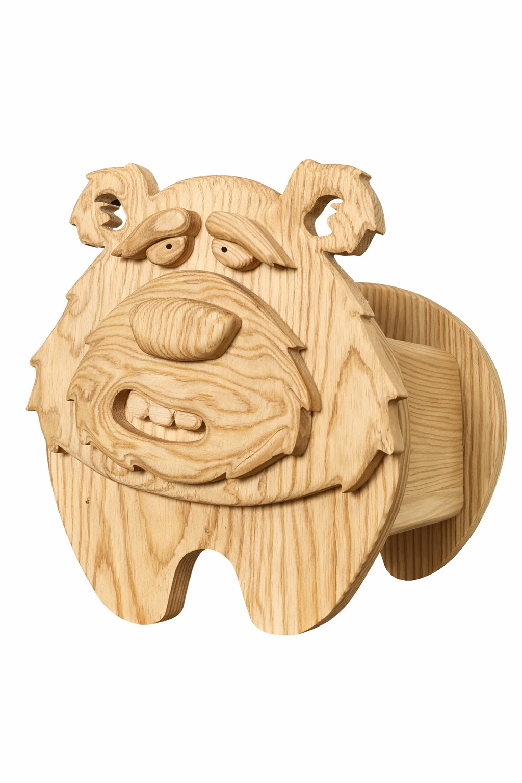 Wooden Bear no.6 Design for Unique Home & Garden Decoration | PDF | SVG | DXF | Scroll Saw