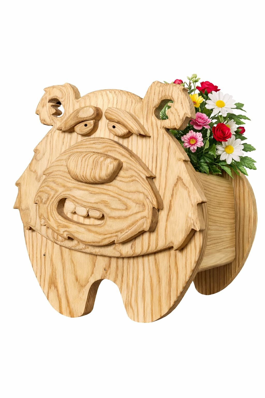 Wooden Bear no.6 Design for Unique Home & Garden Decoration | PDF | SVG | DXF | Scroll Saw