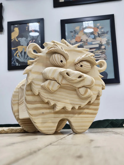 Wooden Beaver no.1 Design for Unique Home & Garden Decoration | PDF | SVG | DXF | Scroll Saw
