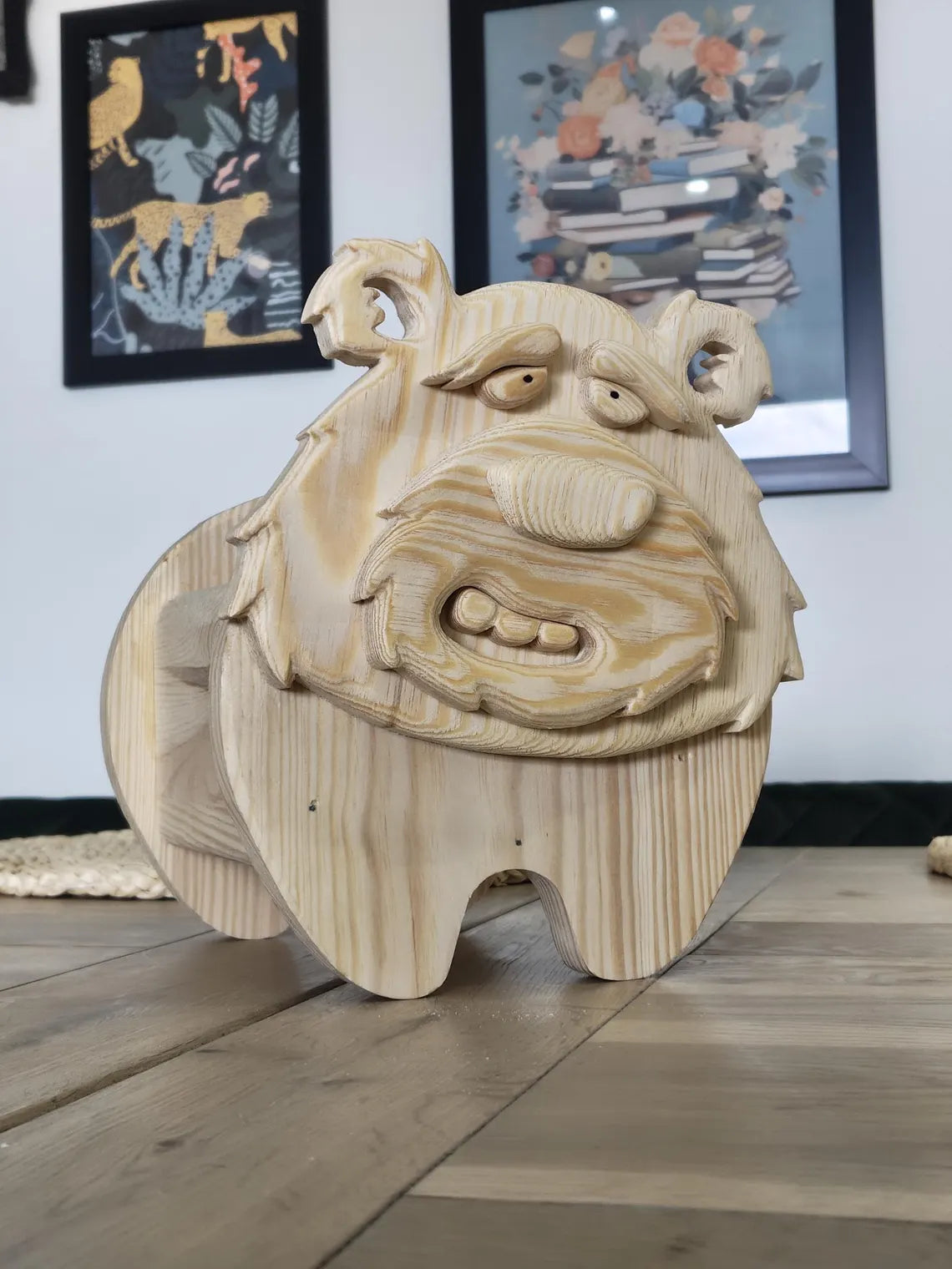 Wooden Bear no.6 Design for Unique Home & Garden Decoration | PDF | SVG | DXF | Scroll Saw