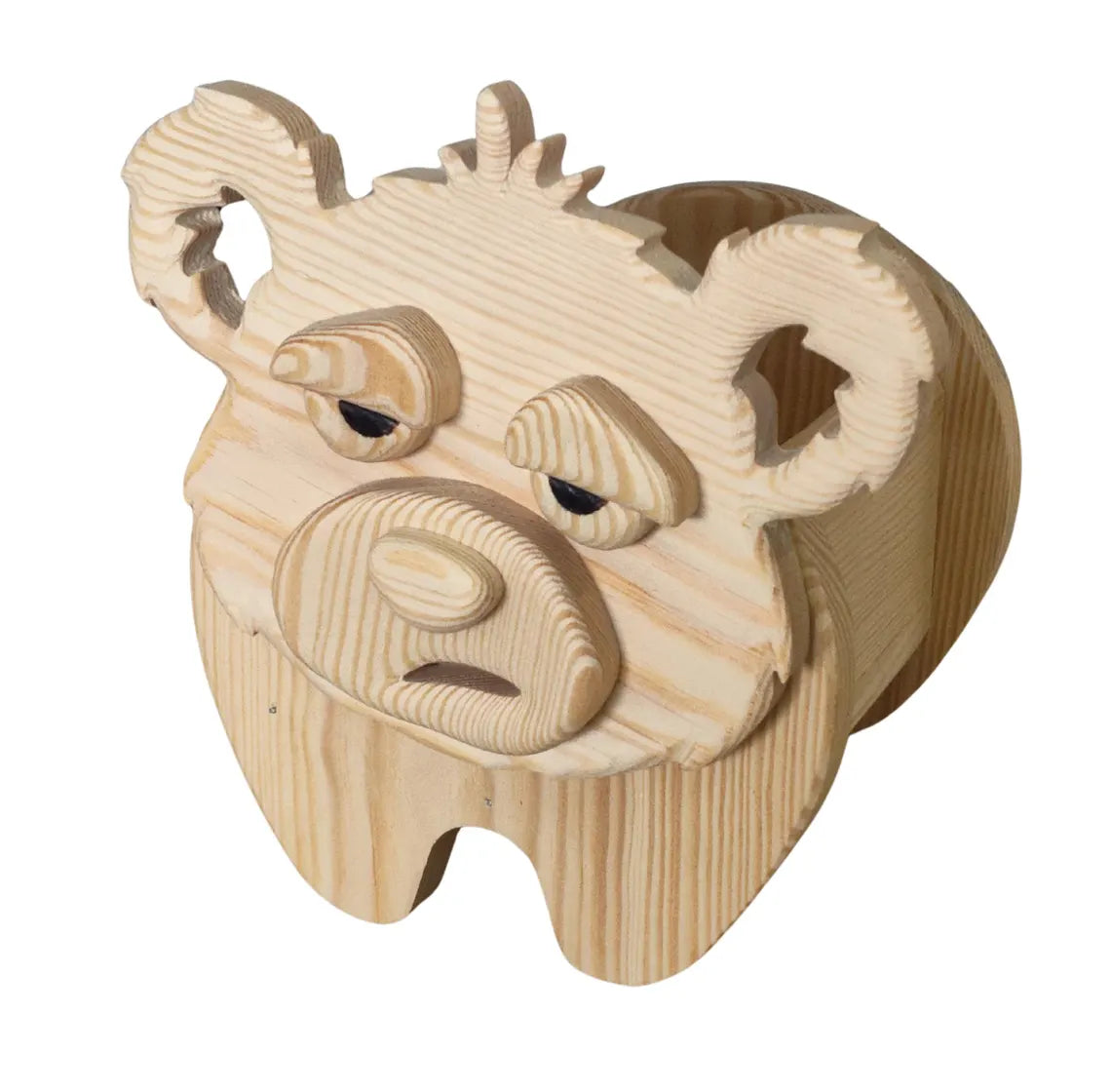 Wooden Bear no.7 Design for Unique Home & Garden Decoration | PDF | SVG | DXF | Scroll Saw