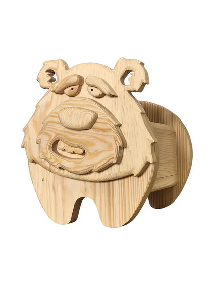 Wooden Bear no.6 Design for Unique Home & Garden Decoration | PDF | SVG | DXF | Scroll Saw