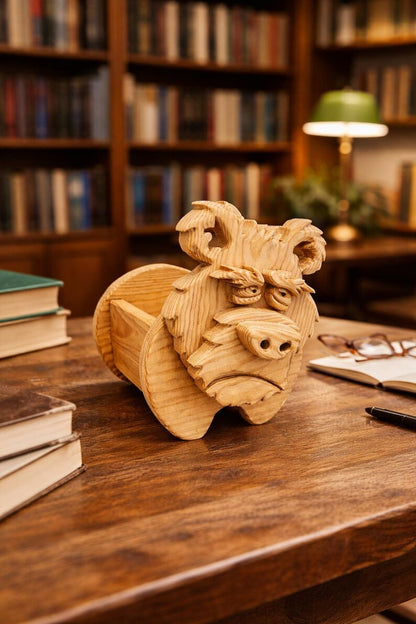 Wooden Bear no.4 Design for Unique Home & Garden Decoration | PDF | SVG | DXF | Scroll Saw