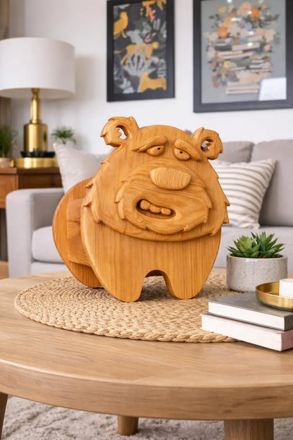 Wooden Bear no.6 Design for Unique Home & Garden Decoration | PDF | SVG | DXF | Scroll Saw