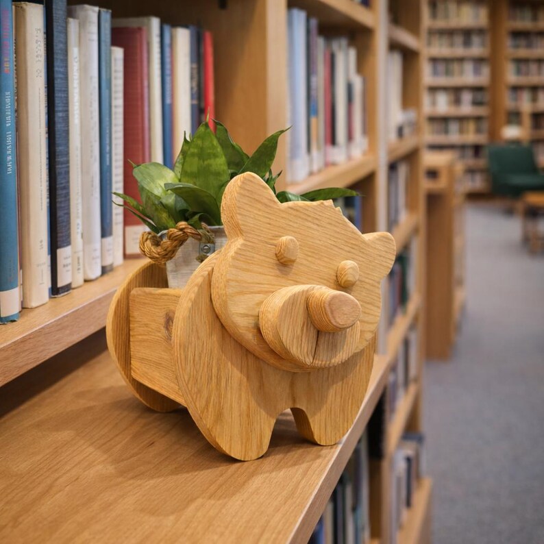 Woodworking Bear no.1 Design for Unique Home & Garden Decoration | PDF | SVG | DXF | Scroll Saw