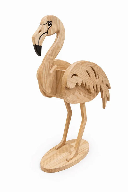 Flamingo Planter Box 2 Sizes Woodworking Plans, Scroll Saw Template | (PDF, SVG, Dxf)
